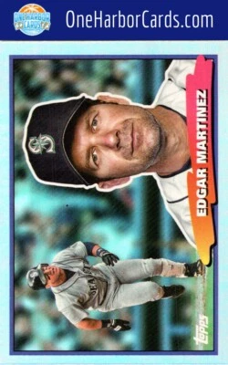 2022 Topps Archives Seattle Mariners #88BF-32 Edgar Martinez - Image 1 of 2