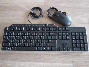 DELL USB KEYBOARD MOUSE SET BUNDLE US Layout $ FREE SHIP HIGH QUALITY REFURB - Afbeelding 1 van 1