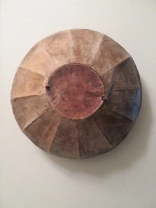 Antique African? Hide Drum 16.5" AS IS - Picture 1 of 11