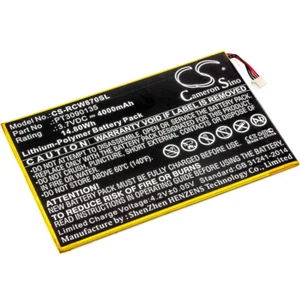 Battery for RCA W101 Cambio W101SA23T1 PT3090135 4000mAh 3.7V - Picture 1 of 4