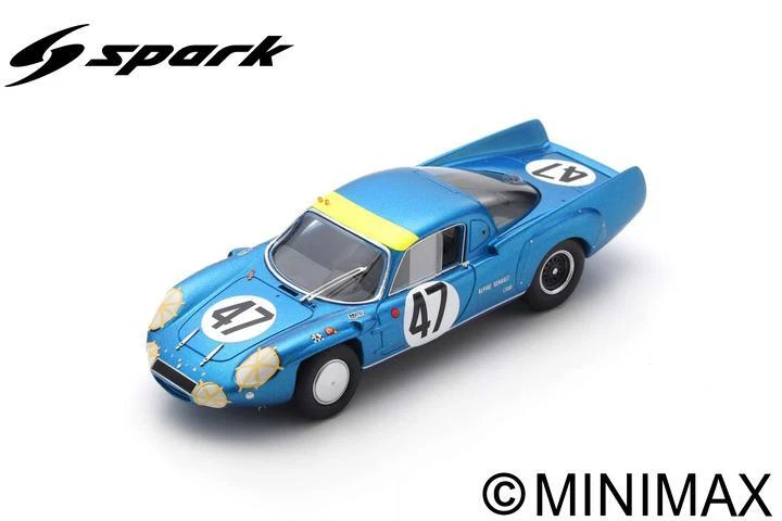 Modellino auto rally scala 1:43 Spark model ALPINE A210 LM rallye modellismo . - Immagine 1 di 1
