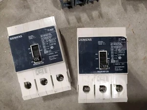 Siemens NGB3B125 3pole 125amp 480v circuit breaker NGB type - Picture 1 of 2