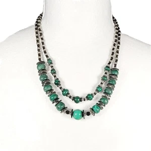 Malachite & Onyx Necklace - Bild 1 von 4