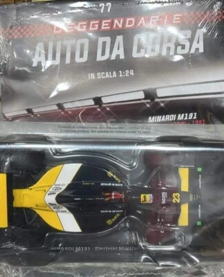 MINARDI M191 PIERLUIGI MARTINI 1991  GRANDI FORMULA1 1:24 DIE-CAST #77 - Immagine 1 di 2