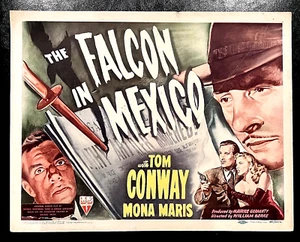 (6) EL HALCÓN EN MÉXICO 1944 TÍTULO ORIGINAL + 5 TARJETAS DE LOBBY DE ESCENA, TOM CONWAY - Imagen 1 de 6