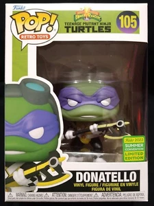 TMNT Donatello #105 Pop Vinyl 2022 SDCC Exclusive  - Picture 1 of 6