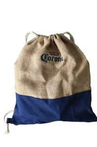 Corona Bier Beutel Jute Tasche Stofftasche Rucksack Beer Festival Bag NEU OVP - Bild 1 von 2