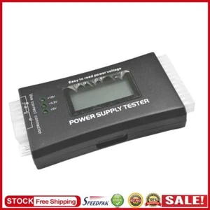 20/24 Pin Power Supply Tester LCD Display PC Power Measuring for ATX BTX ITX TFX - Photo 1/12