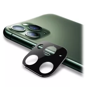 Pour IPHONE 11 Pro & Max Métal Caméra Lentille Écran Protecteur Housse Noir - Photo 1 sur 2