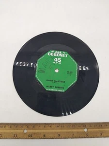MARTY ROBBINS JIMMY MARTINEZ ghost train 45 rpm 7" EXL VINYL RECORD - Picture 1 of 6