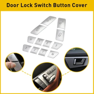 Door Lock Window Switch Cover Button For Mercedes-Benz C-Class E-Class W204 W212 - Picture 1 of 9