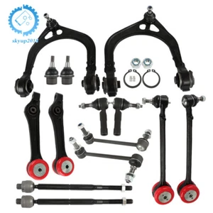 14PCS For 2005-2010 Chrysler 300 Front Control Arm Ball Joint Tie Rod End Kit - Picture 1 of 10
