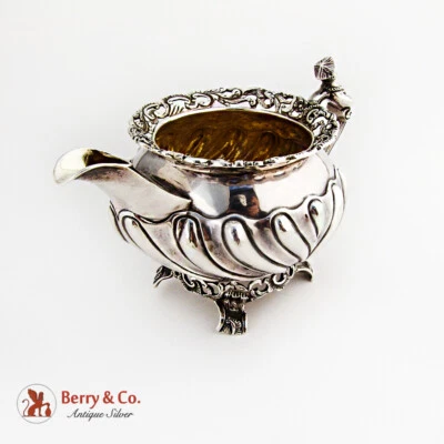 Figura Chinoiserie Crema Joseph Biggs Plata de Ley 1820 Londres Foto 1 de 4