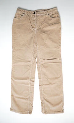 Pantalones de pana beige Charter Club para mujer talla 8P Foto 1 de 2