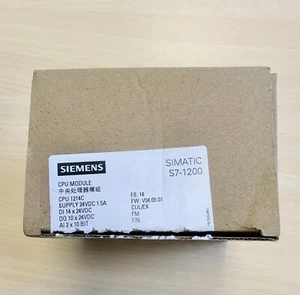 Siemens S7 1200 Cpu1214c 6es7 214 1ag40 0xb0 6es71ag400xb0 Cpu 1214 C - Picture 1 of 6