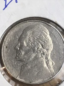 2004 Jefferson Nickel Strike Through Grease In God We Trust Missing Mint Mark - Picture 1 of 9