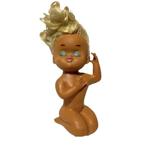 Muñeca Kiss Me de Goma Desnuda de Colección Cabello Rubio Hong Kong - Imagen 1 de 8