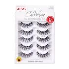 KISS So Wispy False Eyelashes Style #11' 12 mm Includes 5 Pairs Of Lashes Con...