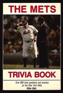 Mike Getz, The Mets Trivia Book, Leisure Books, 1984 - Paperback Original - Picture 1 of 3