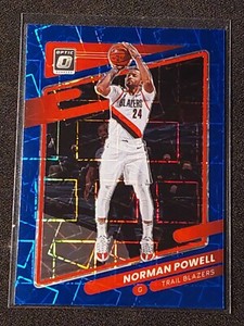 Donruss Optic 2021-22 Norman Powell #121 Blue Velocity Parallel
