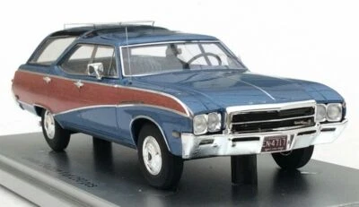 BUICK SPORT WAGON 1969 BLU CHIARO METALLO KESS KE43052011 1/43 RESINA 250 PCS - Immagine 1 di 4