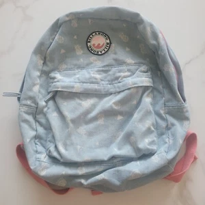 Billabong Backpack Girl Girl's Play Date Canvas Indigo with Pineapples - Picture 1 of 9