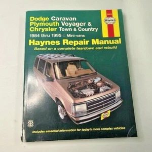 Vintage Haynes Repair Manual 1984-1995 Doge, Plymouth and Chrysler Mini-Vans - Picture 1 of 5