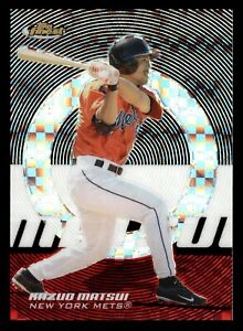 2005 Finest Xfractor #88 Kazuo Matsui Mets /250