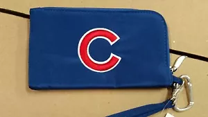 Chicago Cubs ID Wallet Wristlet Cell Phone Case Charm 14 Purse Gift MLB - Picture 1 of 3