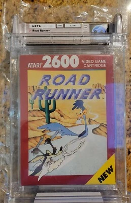 Road Runner - Wata 8.5 A+ Sealed 1989 Red Box, Atari 2600 USA - Image 1 of 4