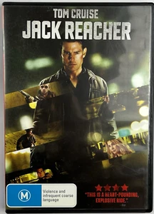 Jack Reacher DVD 2012 Tom Cruise Action Thriller Region 4 - Picture 1 of 19