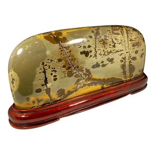 4500Gr Beautiful Natural Chinese Dendritic Limestone Picture Stone Guohua - Rare - Picture 1 of 9