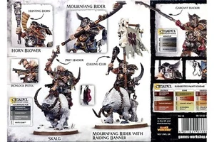 Warhammer AoS Ogor Mawtribes Mournfang Pack (2) NEW NO BOX - Picture 1 of 2