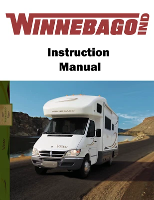 2007 Winnebago View Home Owners Operation Manual User Guide Coil Bound - Image 1 of 4