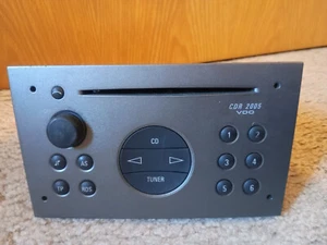 VDO CDR 2005 Opel Autoradio CD Corsa Meriva Omega Signum Vectra 33086636 UY8 UK6 - Bild 1 von 3