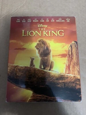 New Lion King (2019) 4K UHD/Blu-ray/Digital Digipack Target USA w/ Storybook - Imagem 1 de 4