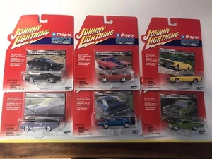 JOHNNY LIGHTNING MOPAR MUSCLE 2001 Set Lot of 6 - Picture 1 of 7