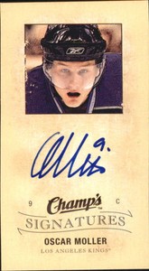 2009-10 (KINGS) Upper Deck Champ's Signatures #CSOM Oscar Moller AUTO