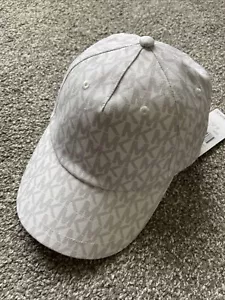 Michael Kors Women’s White Baseball Cap Hat  - Picture 1 of 3
