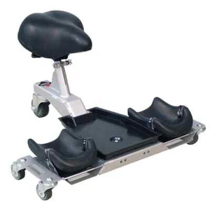 Rubi SR1 Knee Pads and Ergonomic Seat Adjustable Seat Optimal Comfort Flooring - Picture 1 of 12
