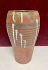 Rare Ken Poole Pottery Vase Drip Glaze 10.5? Rockhouse Seagrove Nc