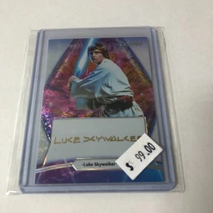 Luke Skywalker Star Wars Character Auto Disney 100 Limited Card Kakawow Cosmos - Picture 1 of 4