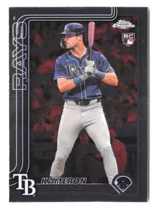 2025 Topps Chrome - Rookie - Kameron Misner #130 RC Tampa Bay Rays - Picture 1 of 2
