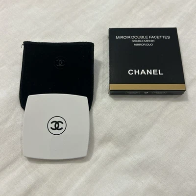 Chanel Miroir Double Facettes Mirror Duo with Velvet Case - Image 1 of 2