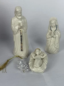 Lenox China Joya Sagrada Familia Belén Navidad Estrella Jesús María José - Imagen 1 de 5