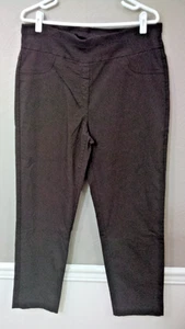 Ruby Rd. Damenhose mit schlankmachender Konturbund Größe 18W – braun - Bild 1 von 5