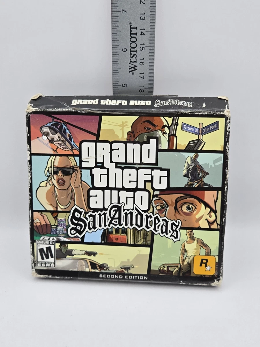 Grand Theft Auto: San Andreas PC Rating M-Mature Video Games for