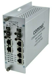 Comnet 6TX+2FX 8-Port Power Over Ethernet Self Managed Switch CNFE6+2USPOEM - Picture 1 of 2