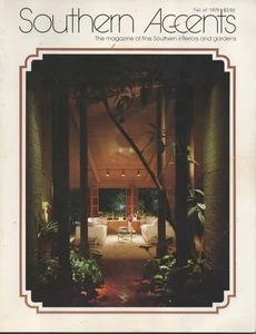 Southern Accents Magazine Fall 1979-Mississippi Governor's Mansion-Greenwood NC - Picture 1 of 1