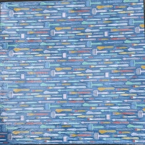 Papel Stampin' Up Follow Your Art Designer Series DSP 12 x 12 pintura costura - Imagen 1 de 1